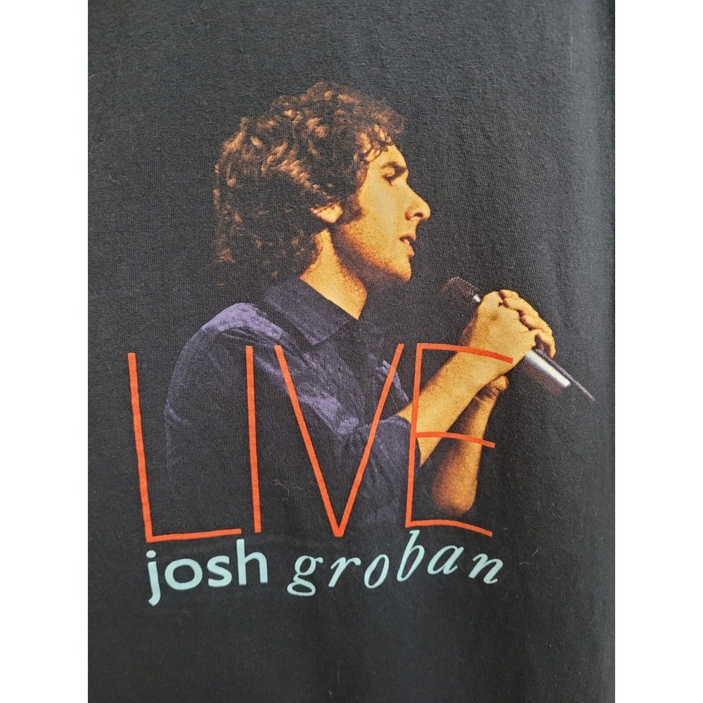 Josh Groban 2005 tour vintage NEVER WORN WASHED XL Concert T-Shirt - Picture 3 of 9